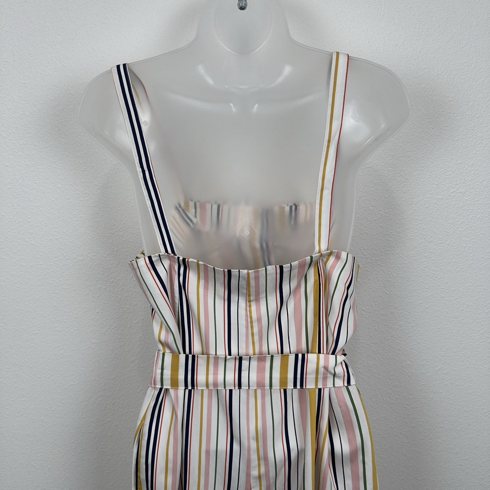 NEW Maeve Anthropologie Jumpsuit Womens S Multi Color Wide Leg Whimsical Boho - Picture 9 of 16